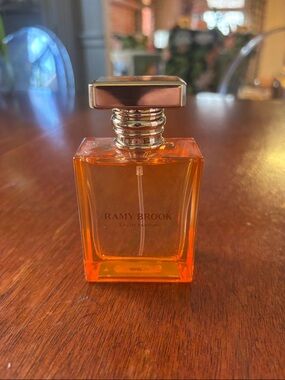Ramy Brook Orange Glass Eau de Parfum Bottle
